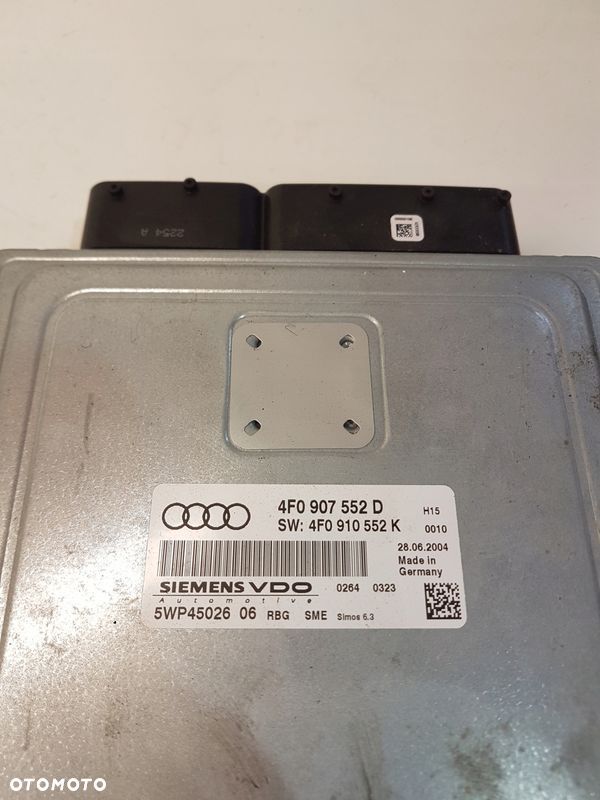 KOMPUTER STEROWNIK SILNIKA AUDI A6 C6 4F0910552K - 3