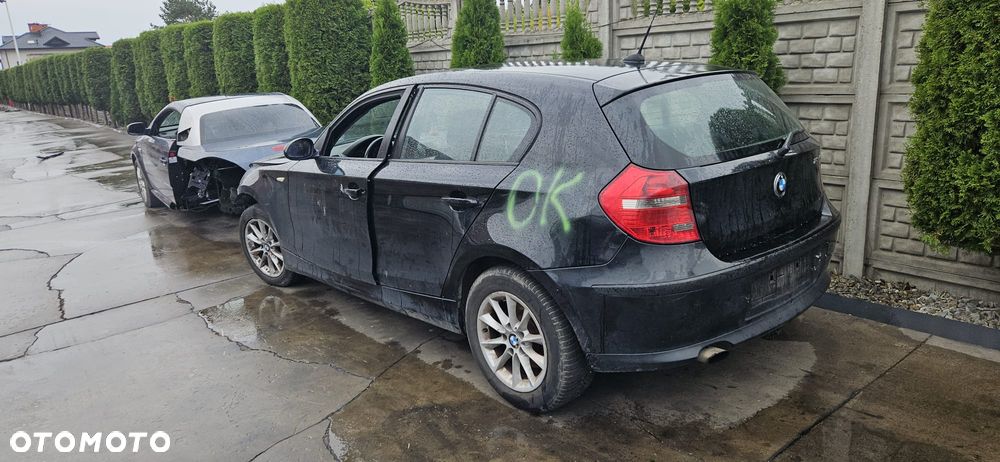 BMW 1 E87 118D LIFT N47D20A 07 - 11 - DRZWI PRZÓD TYL LEWE PRAWE 475/9 BLACK SAPPHIRE