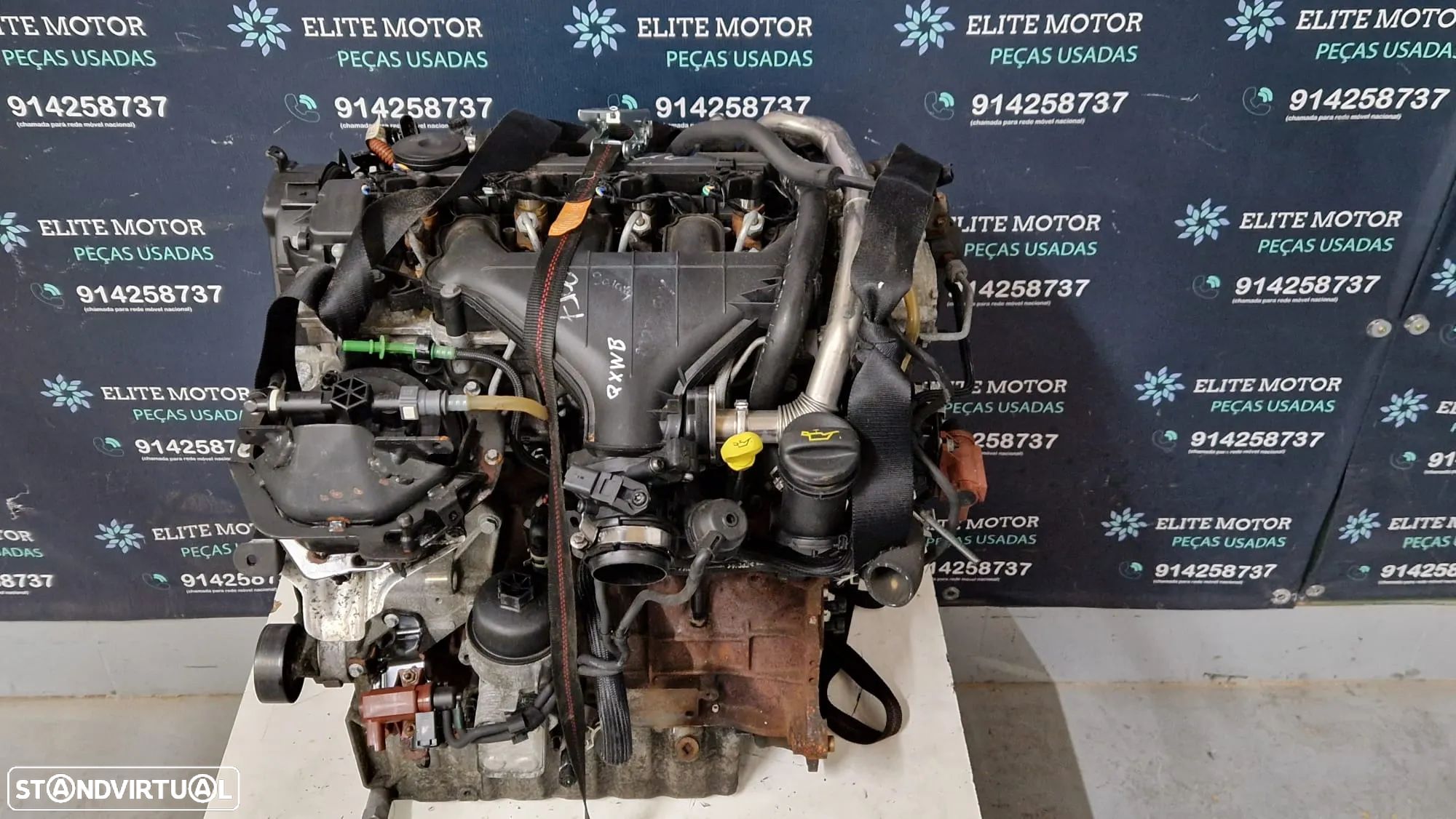Motor usado QXWB FORD GALAXY S-MAX 2.0 TDI 140CV QXWA QXWC SMAX - 1