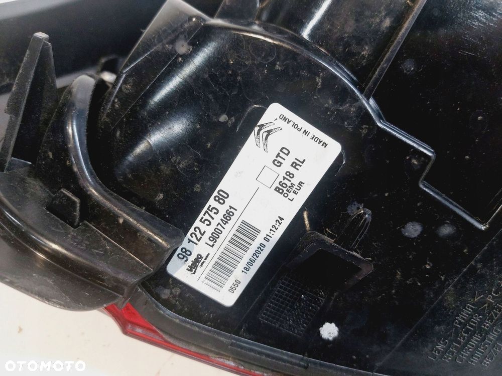 citroen c3 iii lift 20r> lampa lewa tylna led europa 9812257580 europa - 4