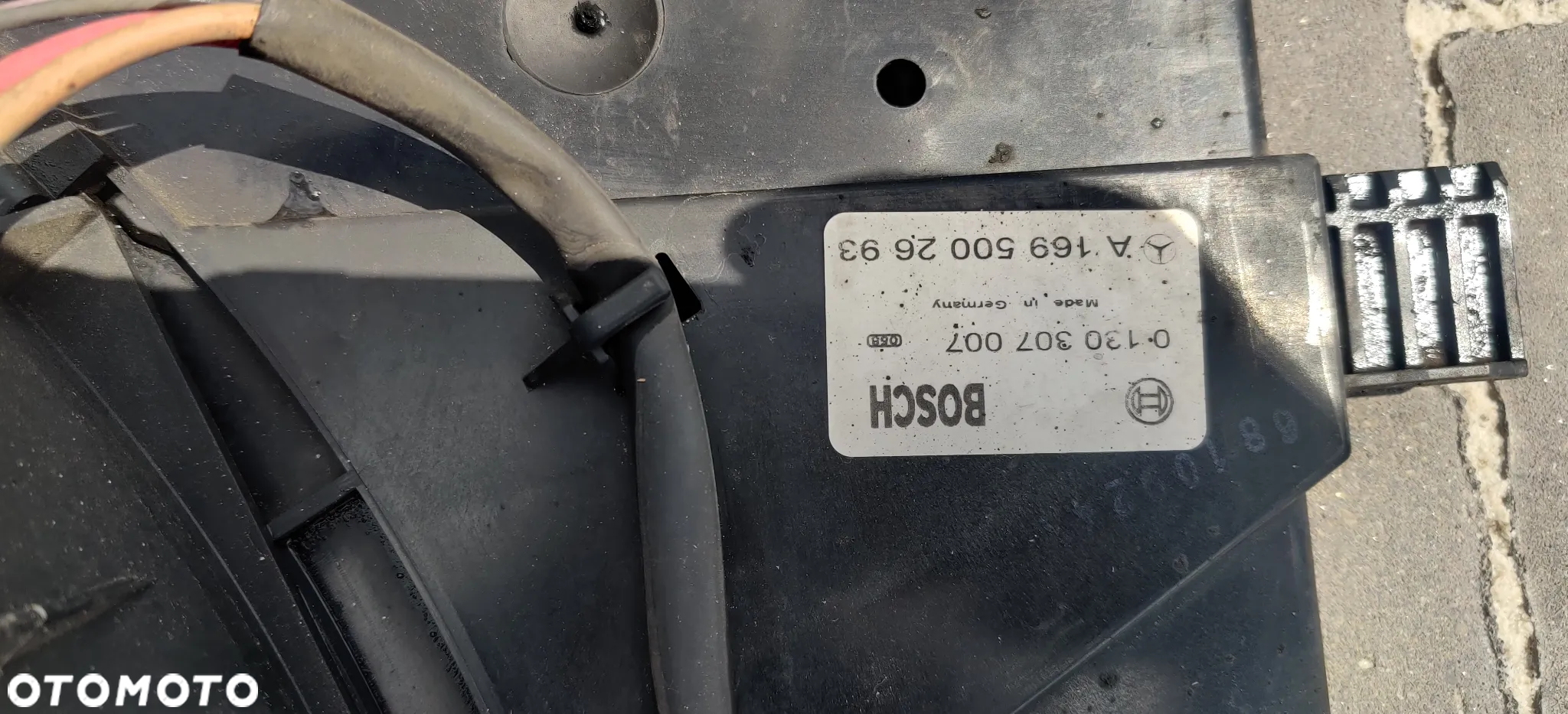 MERCEDES W169 2.0 WENTYLATOR CHLODNICY A1695002693 - 2