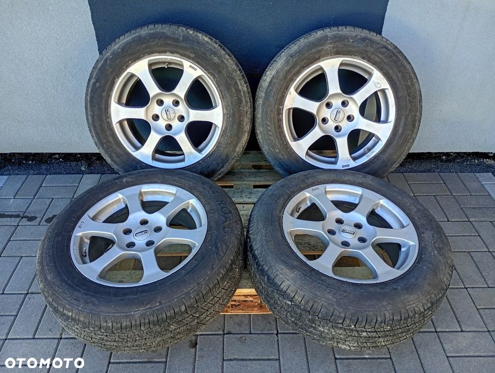 4x felga aluminiowa opona 225/65r17 106h 5x114.3 nissan x-trail t32 - 1
