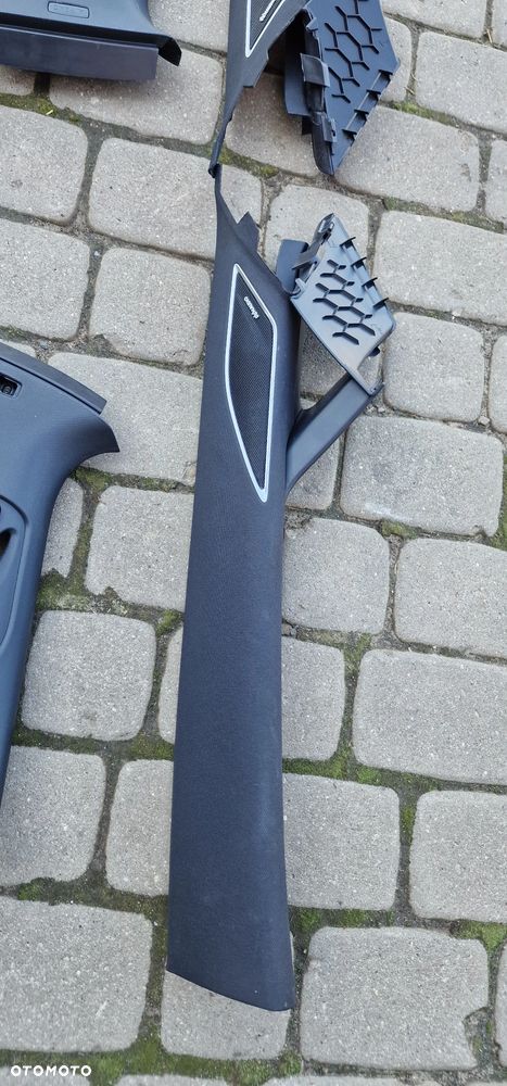 PODSUFITKA+Osłony Słupki VW Golf VII GTI GTD R-Line 5D - 5