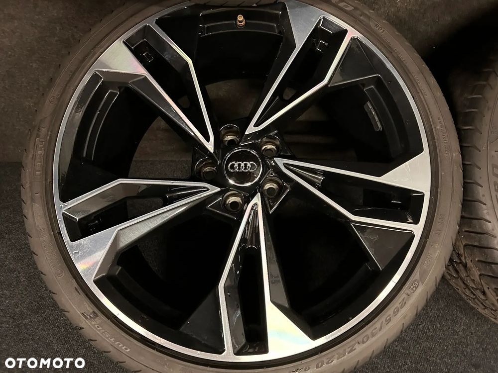Oryginalne Koła Audi A5, S5, RS5 8T0, A4, S4, RS4 B8, B9 20 cali 5x112 4szt. Ładne! Opony letnie Pirelli! - 6