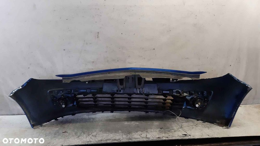 ^ ZDERZAK PRZÓD PRZEDNI DO RENAULT CLIO 3 III 195 TERNA NIEBIESKI HALOGENY - 7