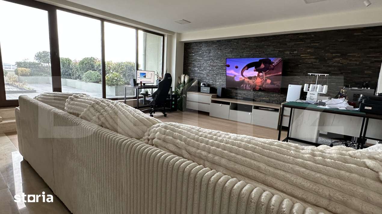 Penthouse premium | SDK Delta – Nufarul | Terasa 135 mp | Garaj — fotografia 1