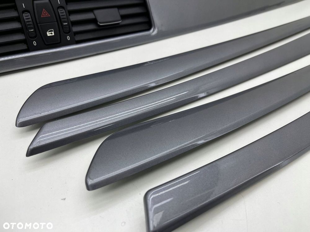 BMW 5 E60 E61 LIFT LISTWY DEKORY TITAN II DUNKEL KOMPLET EUROPA 7129233 - 7