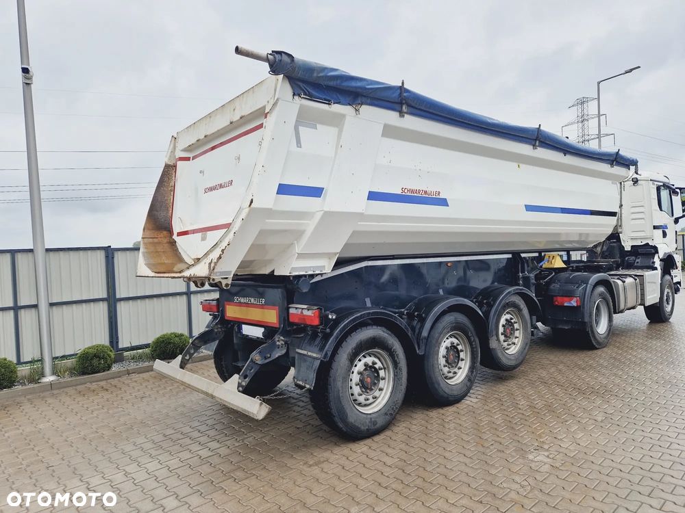 Schwarzmuller K3A * wywrotka stalowa * 27m3 * pod ciągnik 4x4 * siodło 1 380 mm * - 29