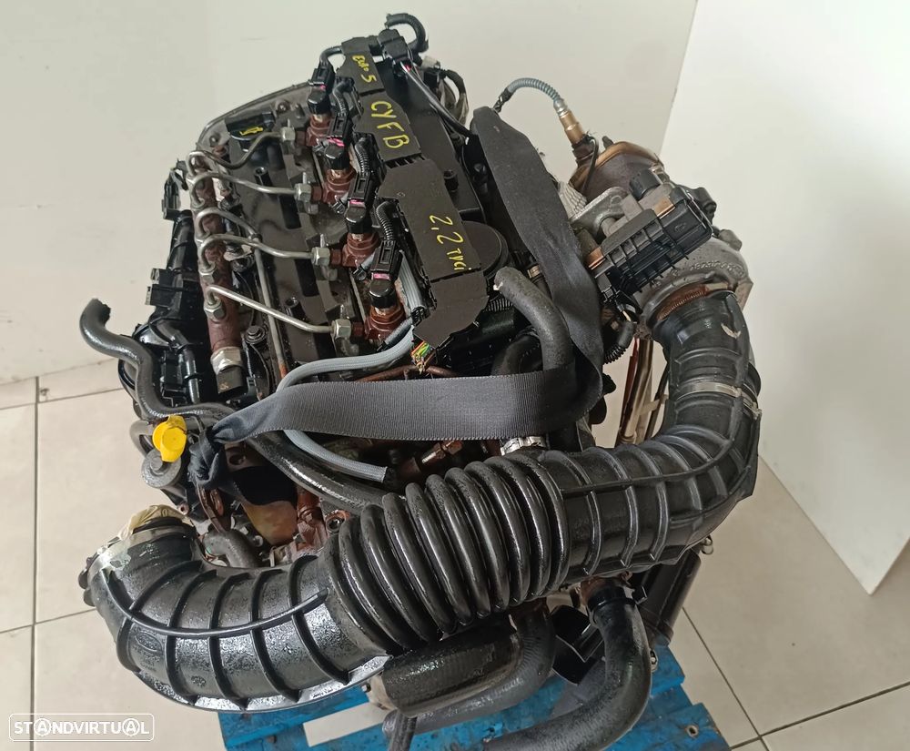 Motor Ford Transit 2.2TDCI 100cv DRFB euro 5 -caixa 6 velocidades CC1R-7002-AD - 6