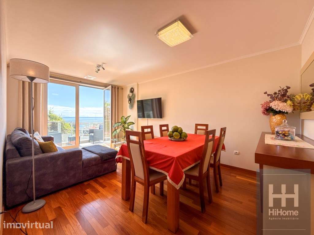 Apartamento T2 no último piso com vista mar Santa Cruz - Grande imagem: 5/29