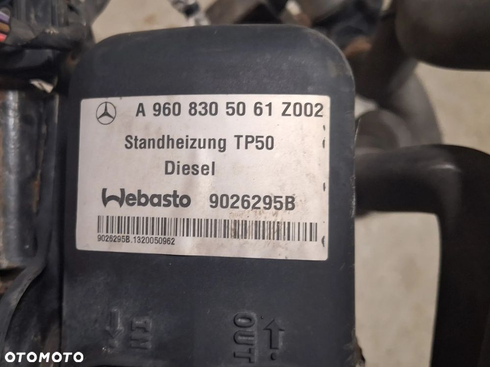 OGRZEWANIE POSTOJOWE WEBASTO   MERCEDES ACTROS MP4   KOMPLETNE A9608305061 - 3