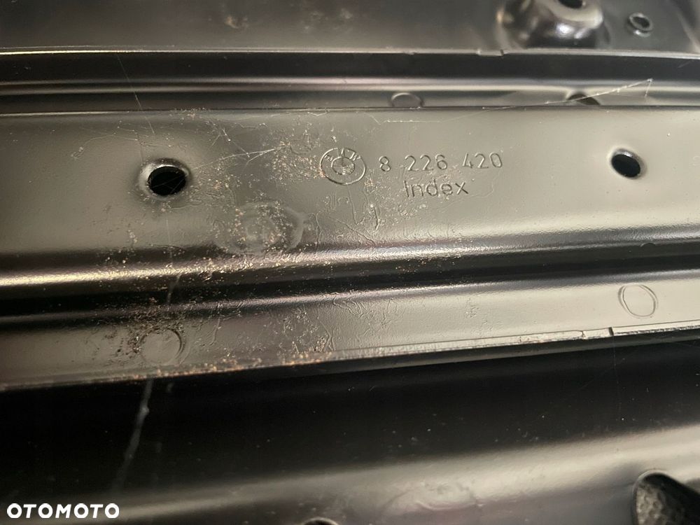 Fotel prawy przod przedni pasazera skorzany skora czarna BMW X3 E83 ORG BDB - 10