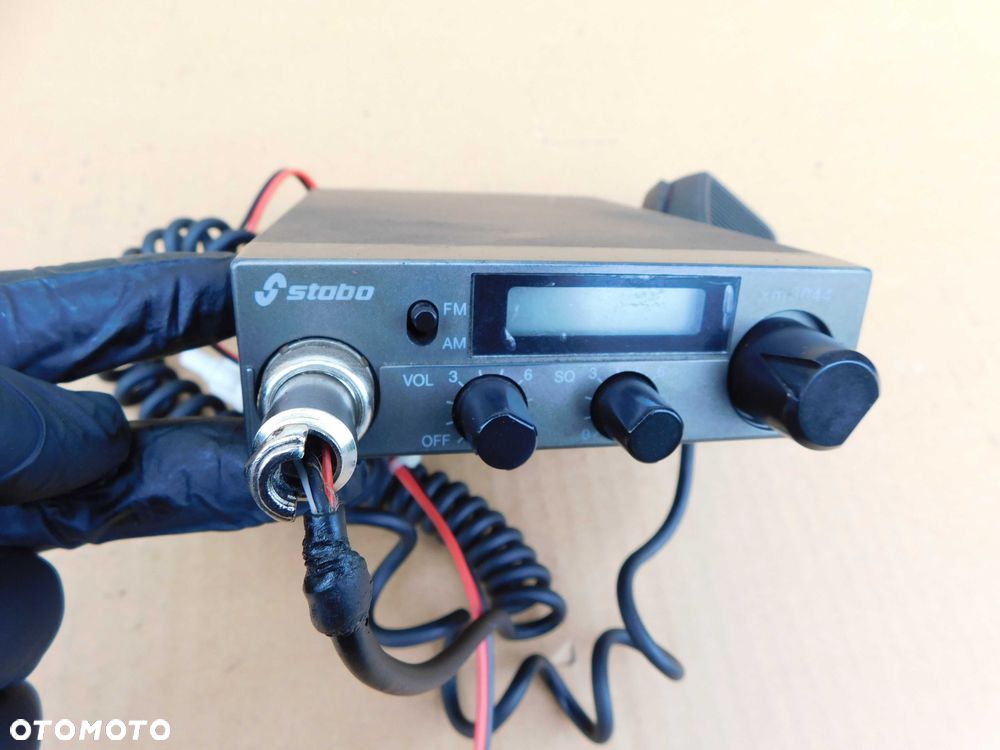 Radio CB Stabo XM 3044 AM FM Mikrofon Gruszka Zestaw W Pełni Sprawne - 3