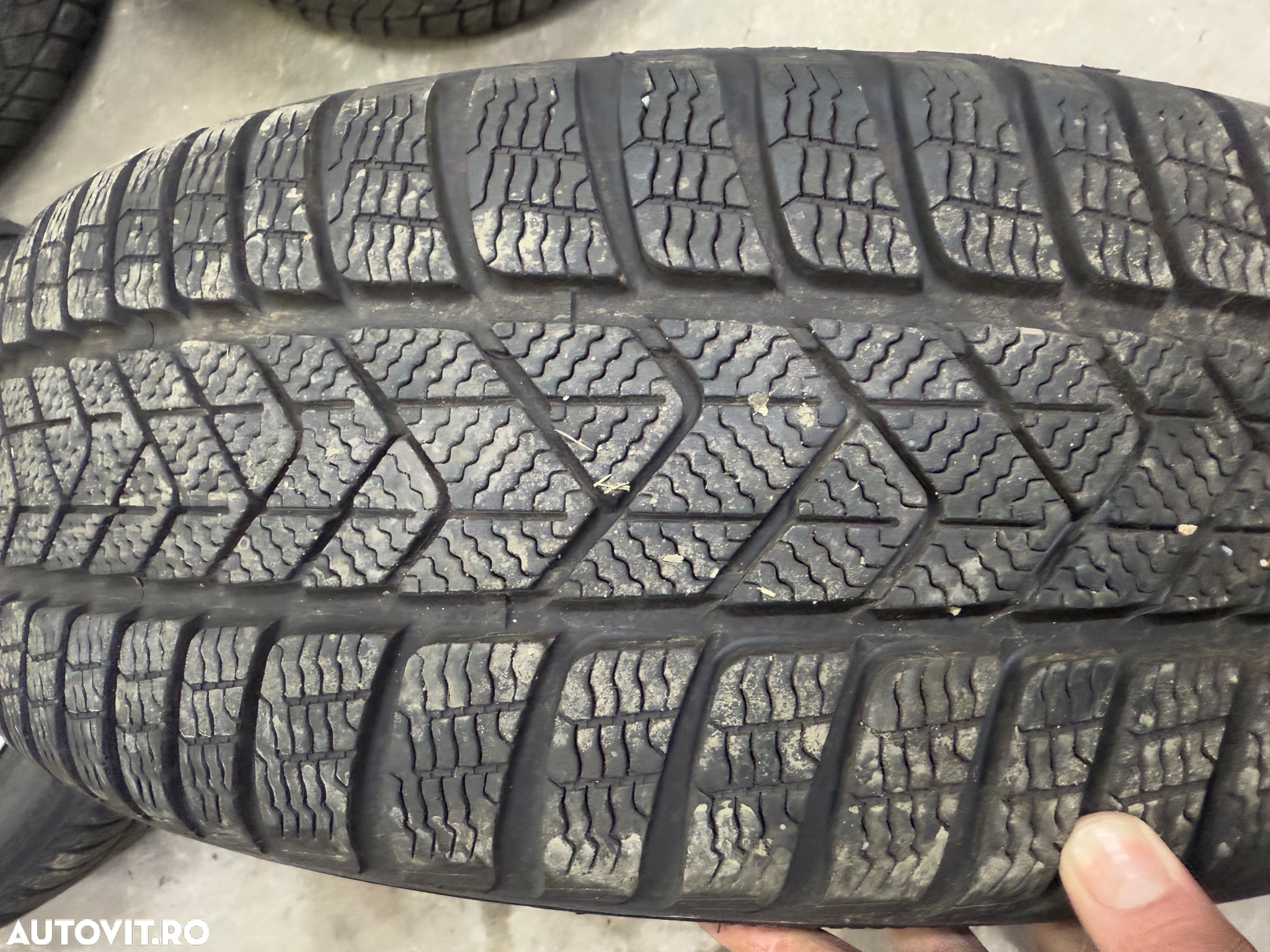 Set jante aliaj VW T-ROC , SEAT ATECA cu cauciucuri iarna 225/55R17 uzura 30% - 6