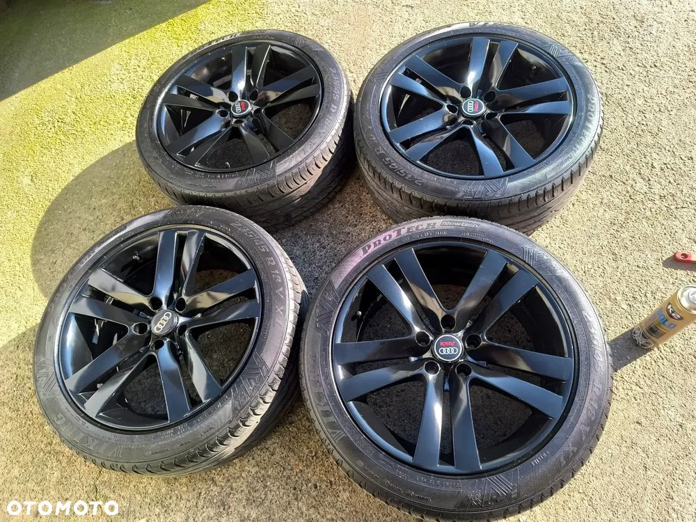 5x112 Alufelgi Felgi Aluminiowe 18 Koła Letnie Lato SKODA SUPERB SEAT AUDI A4 B7 B8 B9 A6 C6 VW PASSAT MERCEDES BMW Legnica ALU-RAD 235/45 4mm - 1