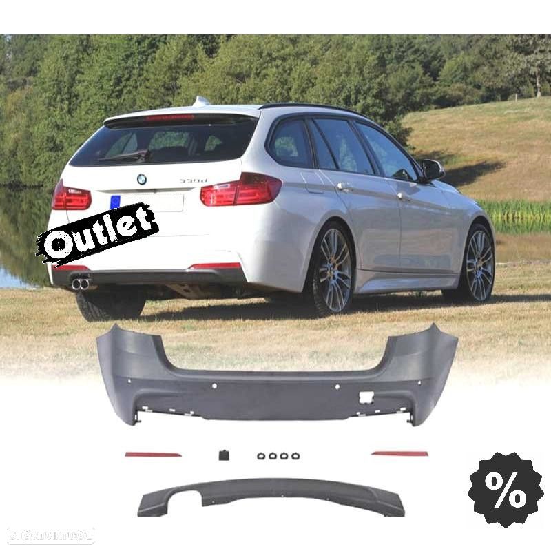 C002304C1 PÁRA-CHOQUES TRASEIRO BMW F31 TOURING PDC LOOK M TECH - 1