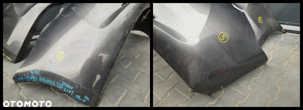 TOYOTA AVENSIS T27 SEDAN ZDERZAK TYŁ (dostępne 4 zderzaki) - 18