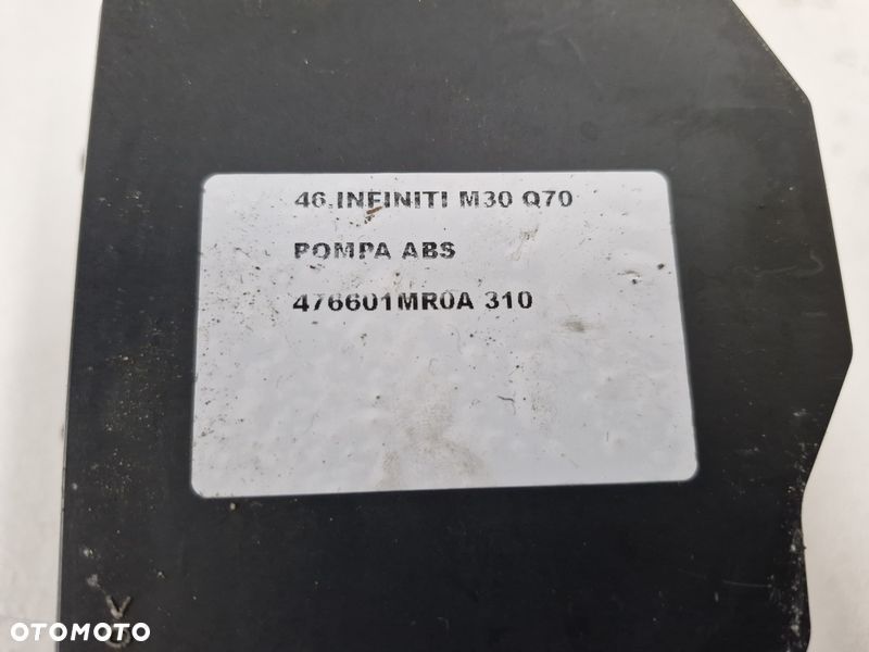 infiniti m30 q70 pompa abs hamulcowa hamulca 476601mr0a - 6