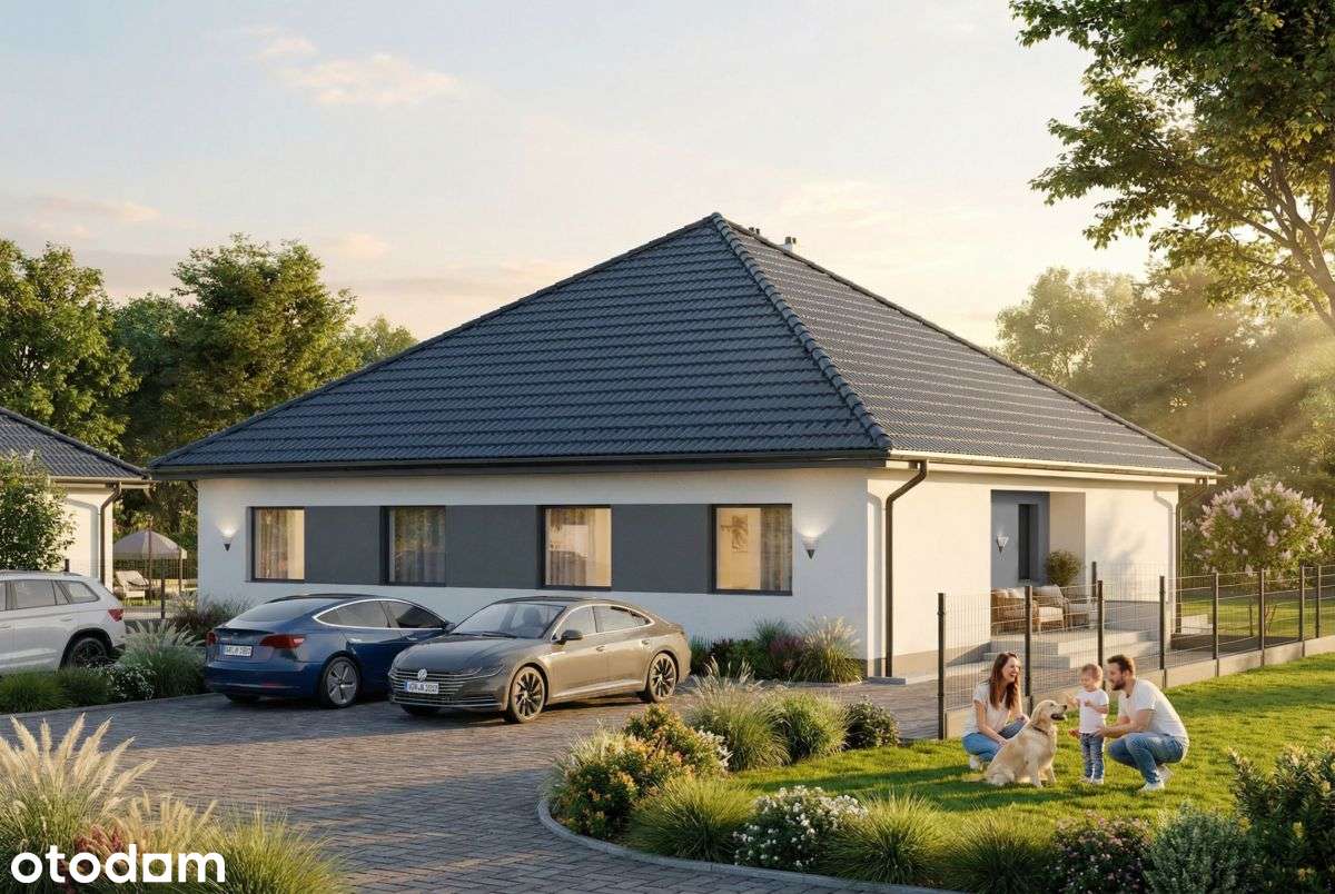 Parterowy, przestronny bliźniak-blisko centrum