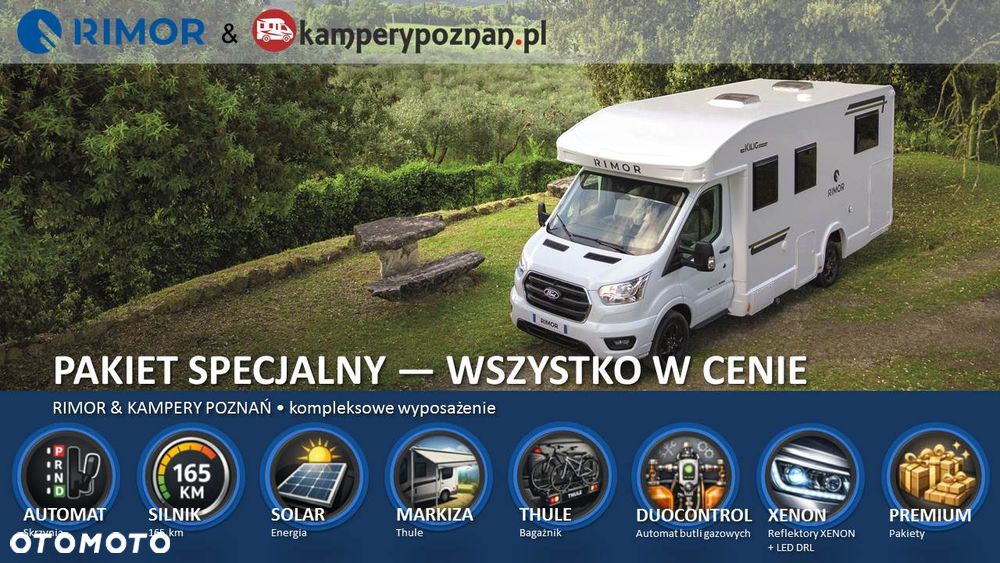 Rimor KILIG 95 PLUS | MODEL 2027 | 100% doposażony fabrycznie | Automat 165 KM, 5 osobowy - 10