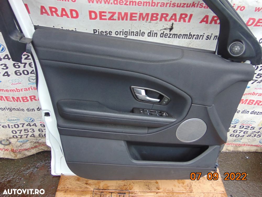 Fete usi Range Rover Evoque 2011-2018 panouri interiare usi fata spate stanga dreapta dezmembrez - 2