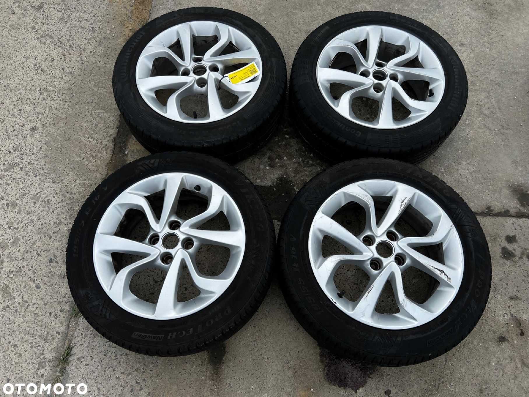 KOŁA FELGI OPONY LETNIE OPEL CORSA D E 195/55 R16 - 1