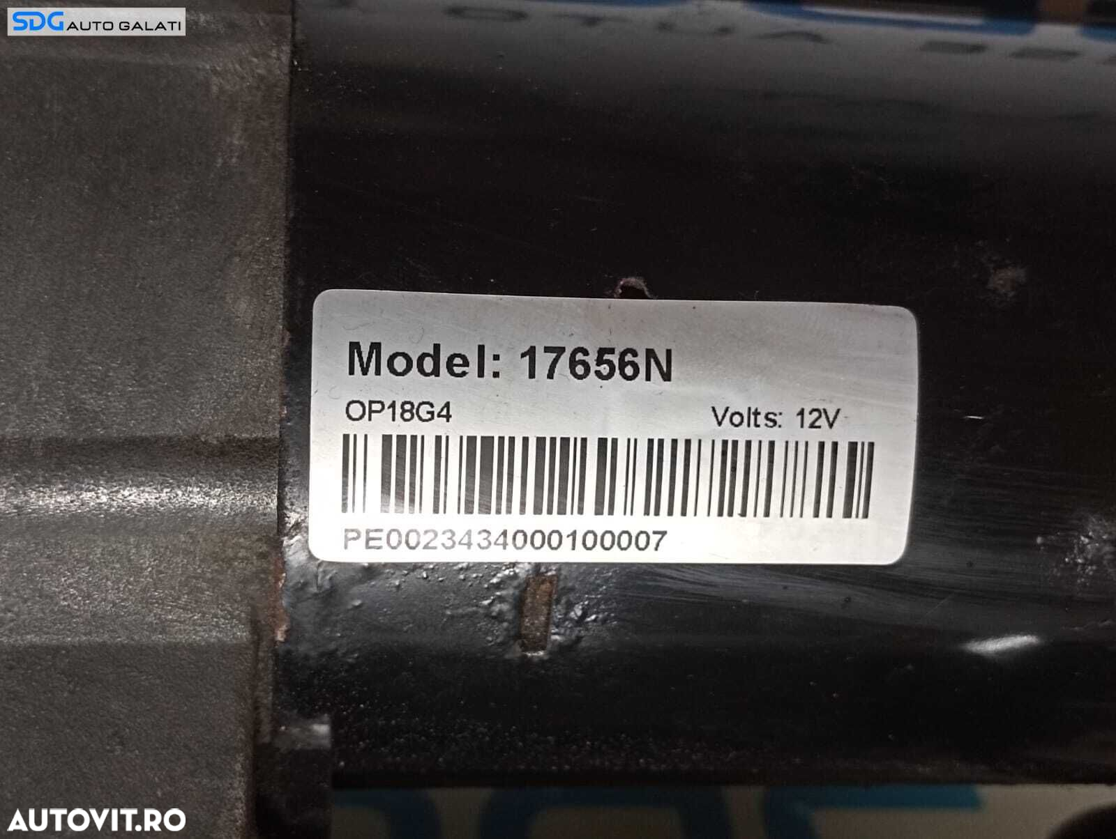 Electromotor cu 11 Dinti Cutie Automata Audi A3 8P 2.0 TDI 2004 - 2013 Cod 17656N [M6679] - 3