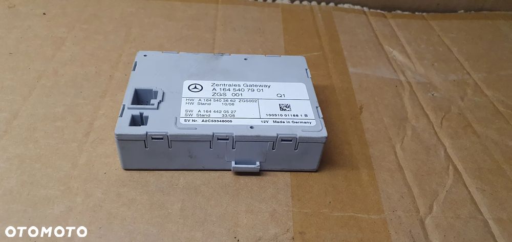 Moduł sterownik Gateway Mercedes R-Klasa W251 A1645407901 - 2
