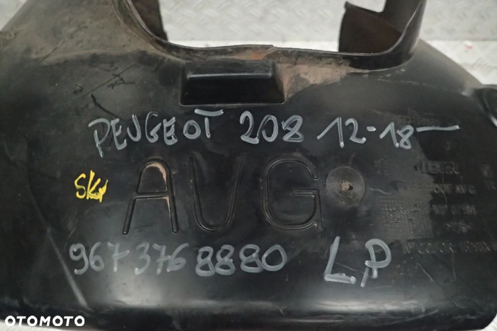 NADKOLE PRAWY / LEWY PRZÓD PEUGEOT 208 12-18 ROK 9673768780 / 9673768880 - 4