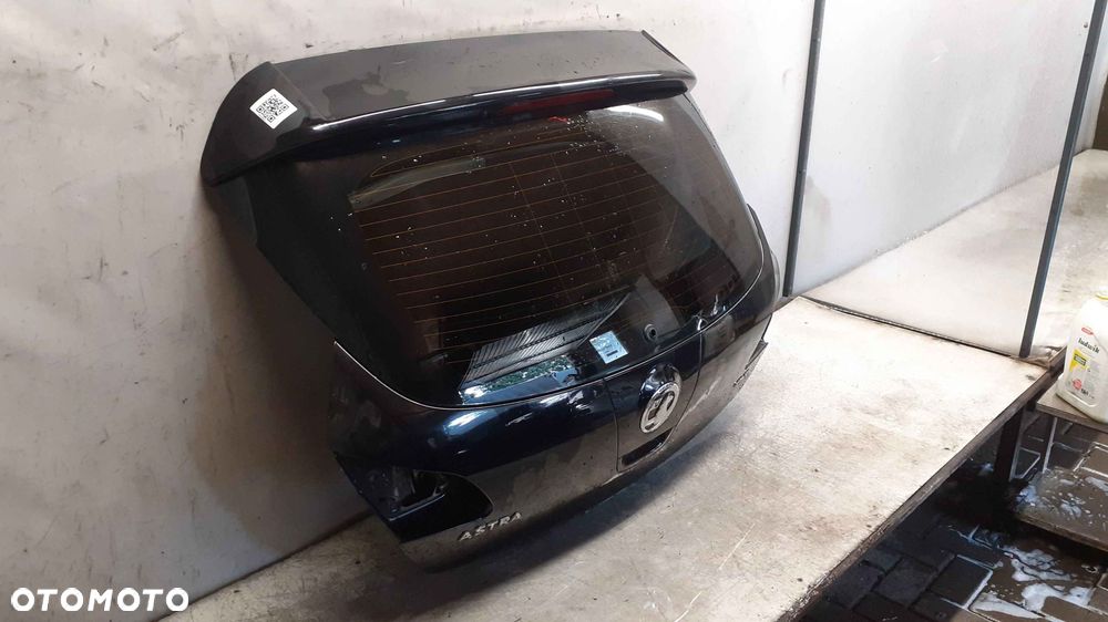 ) KLAPA TYŁ TYLNA BAGAŻNIKA OPEL ASTRA J 4 IV Z22C CZARNA 5D 5 DRZWI HB - 4