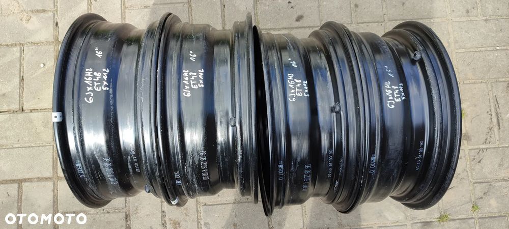 FELGI 5x112 5Q0601027Q 6Jx16 CALI ET48 GOLF VII OCTAVIA III LEON AUDI A38V KOMPLET 4 SZTUKI - 5