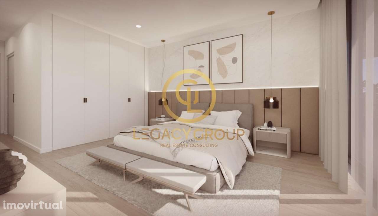 Exclusividade Absoluta no Coração de Faro: T3 de Luxo com Vista p/R... - Grande imagem: 3/10