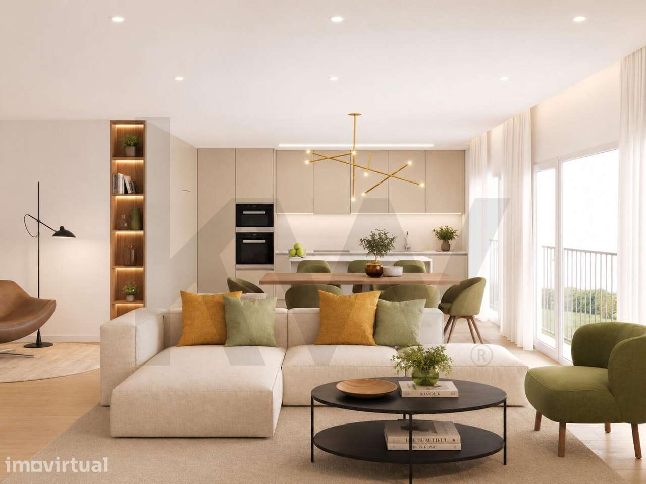 Apartamento T3 | Residence Saldanha – Piso 2 | 1.º Esquerdo | Entronca - Grande imagem: 3/23