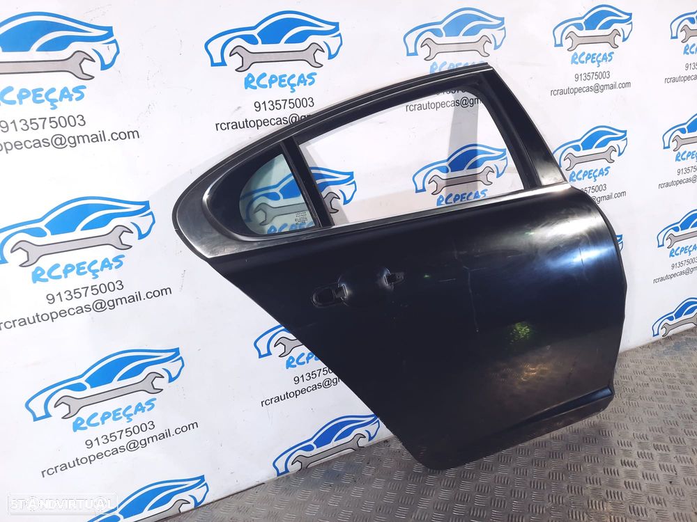 PORTA PORTAS TRASEIRA TRÁS DIREITA JAGUAR XF I 1 MK1 X250 8X23F228A66AC 8X23 F228A66 AC FECHO ELEVADOR MOTOR PUXADOR VIDRO - 3