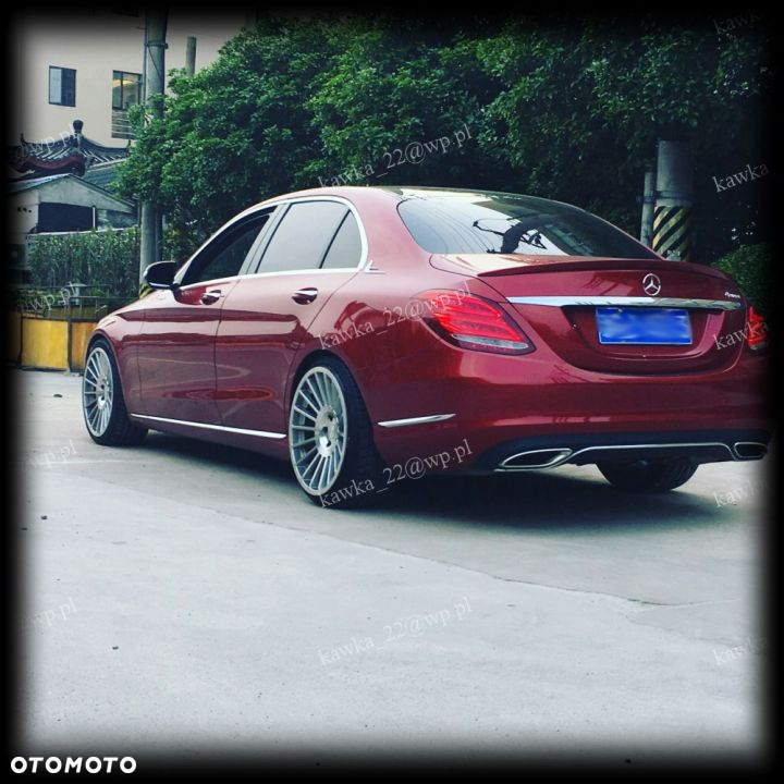 MERCEDES W205 SPOILER AMG LOTKA NA KLAPĘ PODKŁAD!! - 14