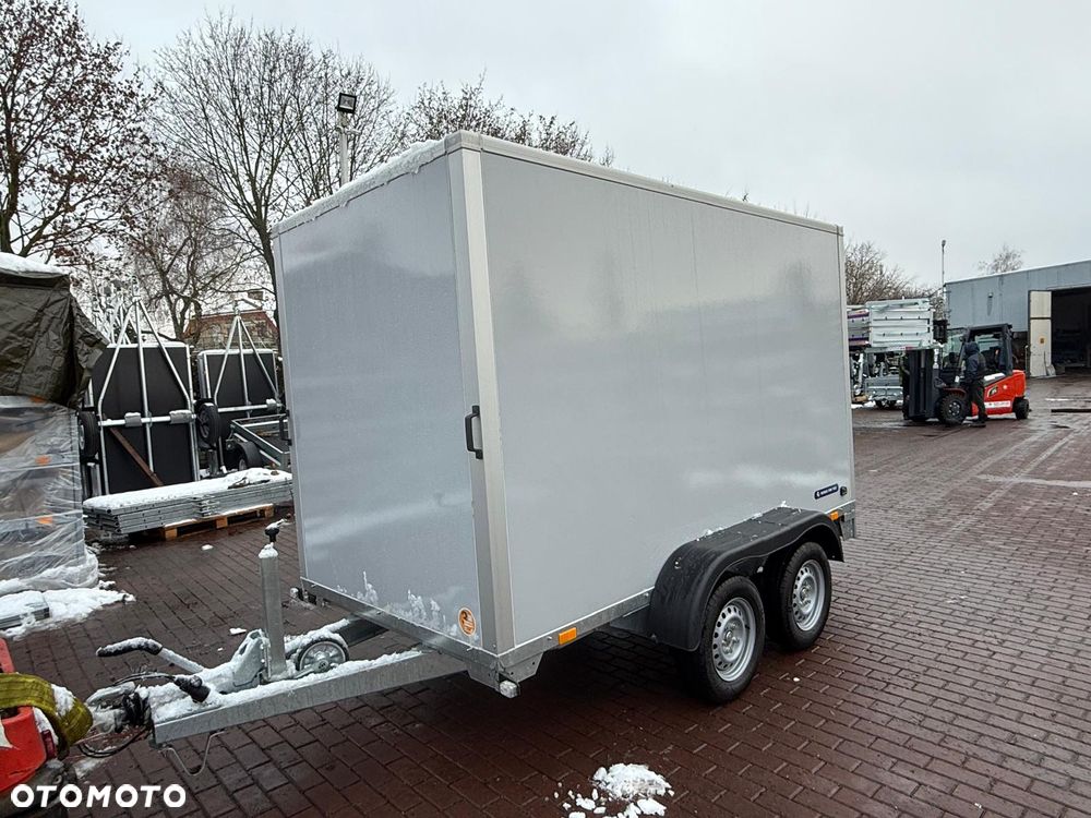 Saris Przyczepa kontener Saris VAN BODY 306x154x180 2000kg 2 osie furgon handlowa - 1