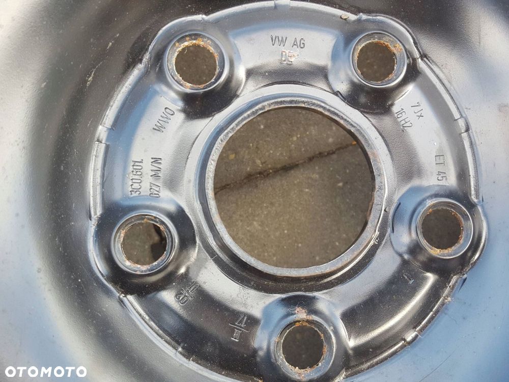 SEAT EXEO 09-14r AUDI A4 B7 KOŁO ZAPASOWE 16 5X112 LEWAREK - 6