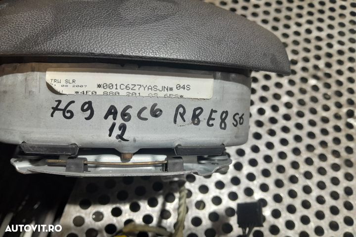AIRBAG VOLAN 4F0880201AS Audi A6 4F/C6 [2004 - 2008] Sedan 2.0 TDI MT - 2