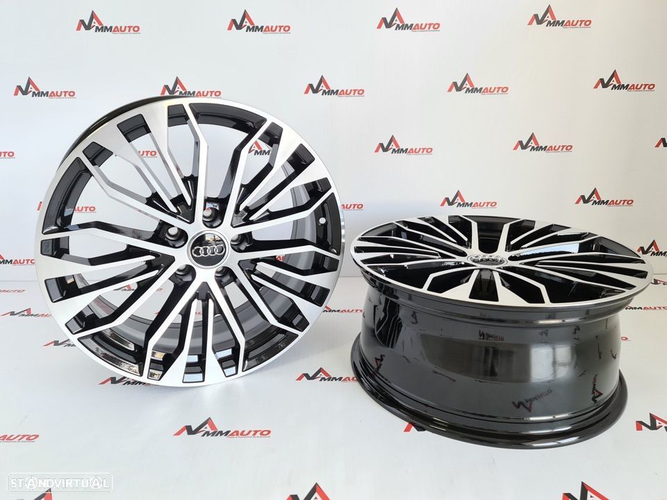 Jantes Look Audi A6 Preto Polido 18 - 3