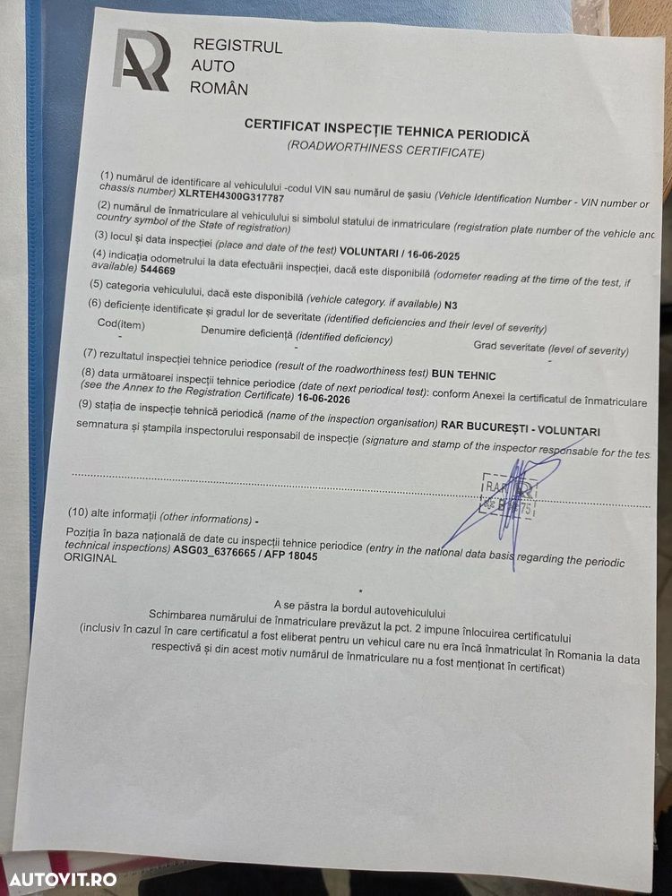 DAF XF530, 2020, 544.645km, KIT BASCULARE, cutie AUTOMATA+RETARDER 6 trepte, FRIGIDER, aer cond STATIONARE, Anvelope 80% ok, 480CP euro 6, - 40