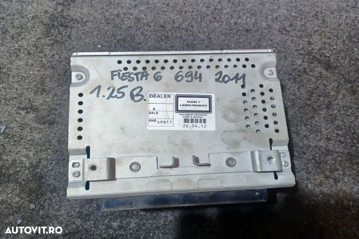 Radio cd AA6T-18C815-GG AA6T18C815GG 8A61-18A802-BKW Ford Fiesta 6 [2 - 2