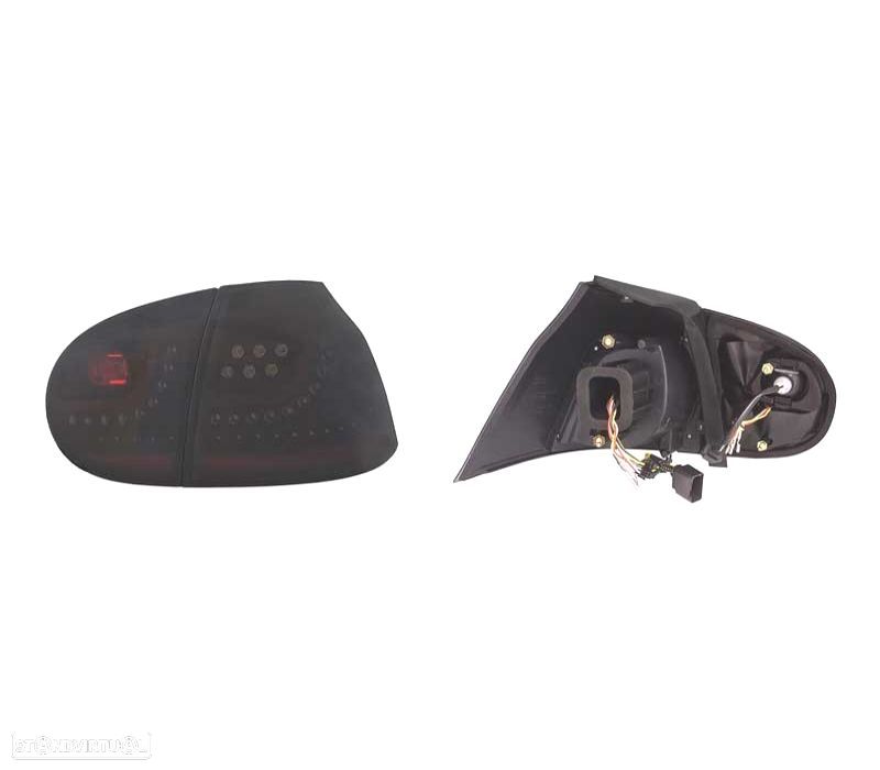 CONJUNTO DE FAROLINS LED VOLKSWAGEN VW GOLF 5 03-08 NEW LOOK INDICADORES DINAMICOS - 5