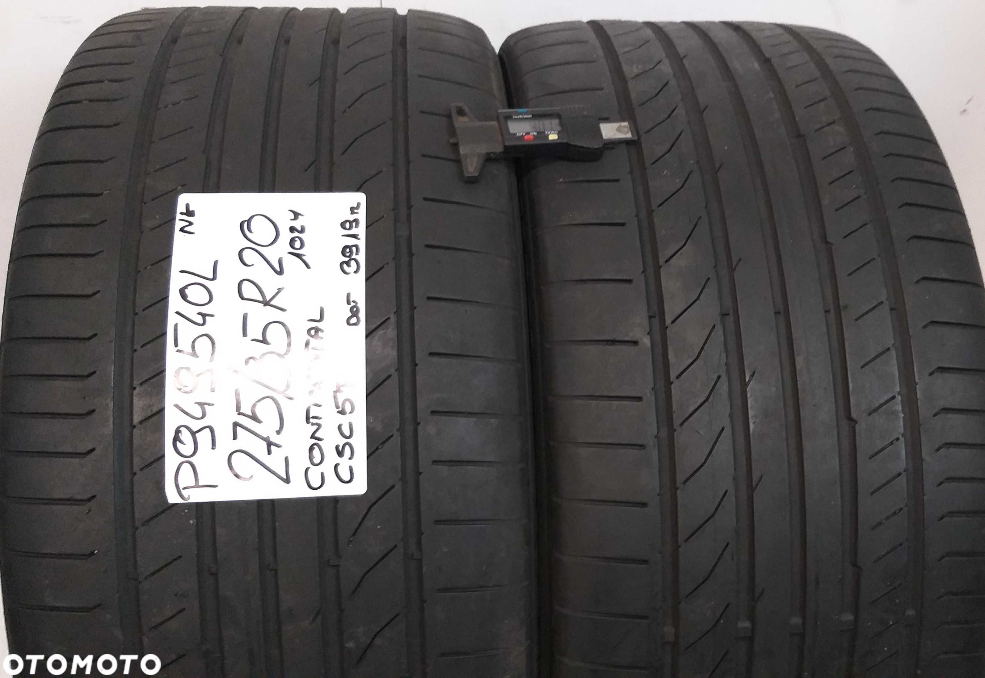 P949540L Para 275/35R20 102Y Continental CSC5 dot.3919 - 1