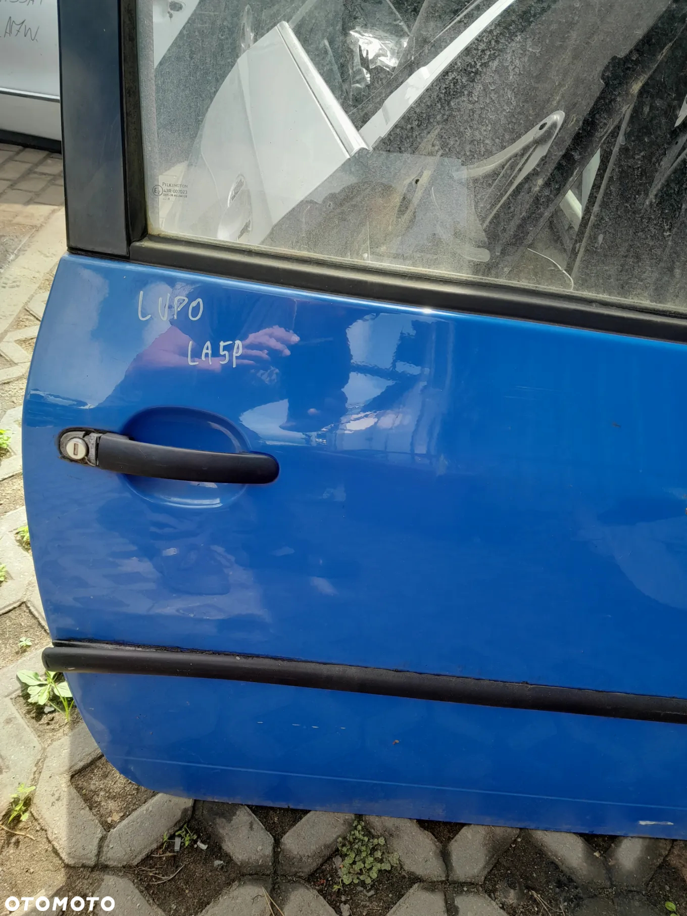 VW LUPO DRZWI PRAWE PRZEDNIE PRAWY PRZÓD KOLOR: LA5P - 2