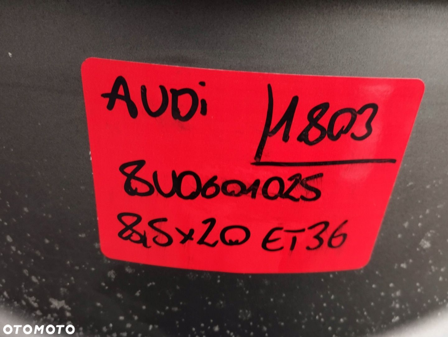 FELGA ALU 8U0 Q3 5X112 8,5 X 20 ET 36 8U0601025 K/L 1SZT - 3
