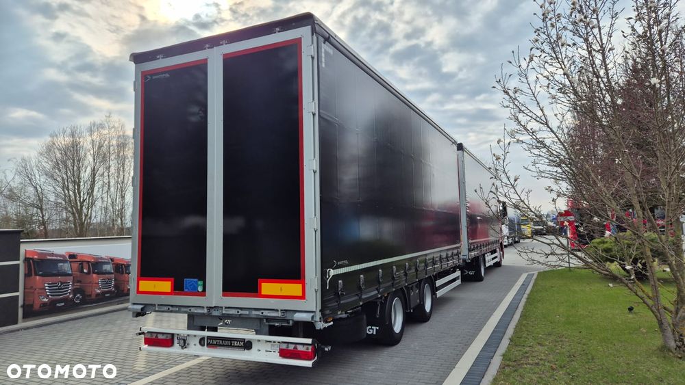 Mercedes-Benz MERCEDES-BENZ///ACTROS/// 1840///2022///BIG SPACE/// ZESTAW///TANDEM///PRZEJAZDOWY ///7.70+7.70///SALONKA/// KLIMATYZACJA POSTOJOWA/// WYŚWIETLACZ OBCIĄŻENIA/// STAN BARDZO DOBRY - 7