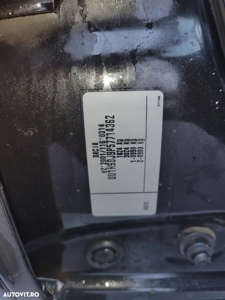 Dacia Duster 1.5 dCi EDC Prestige jante 16" - 13
