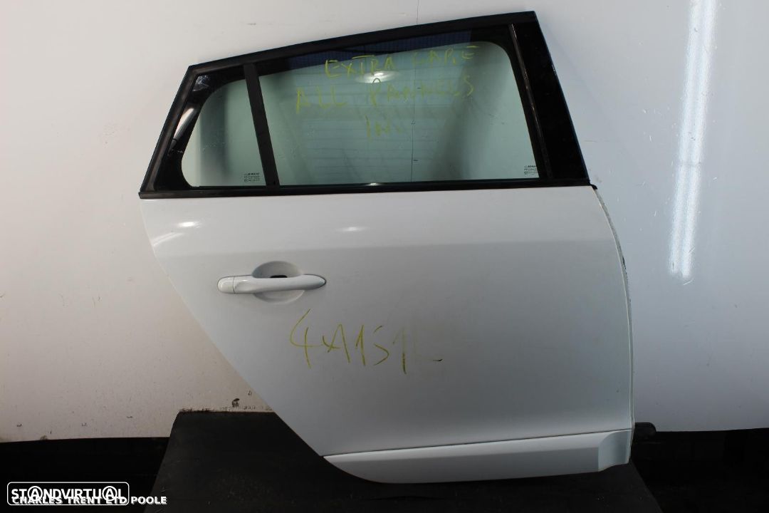 Porta Renault Megane III 3 portas completas espelho elevador vidro fechadura - 1