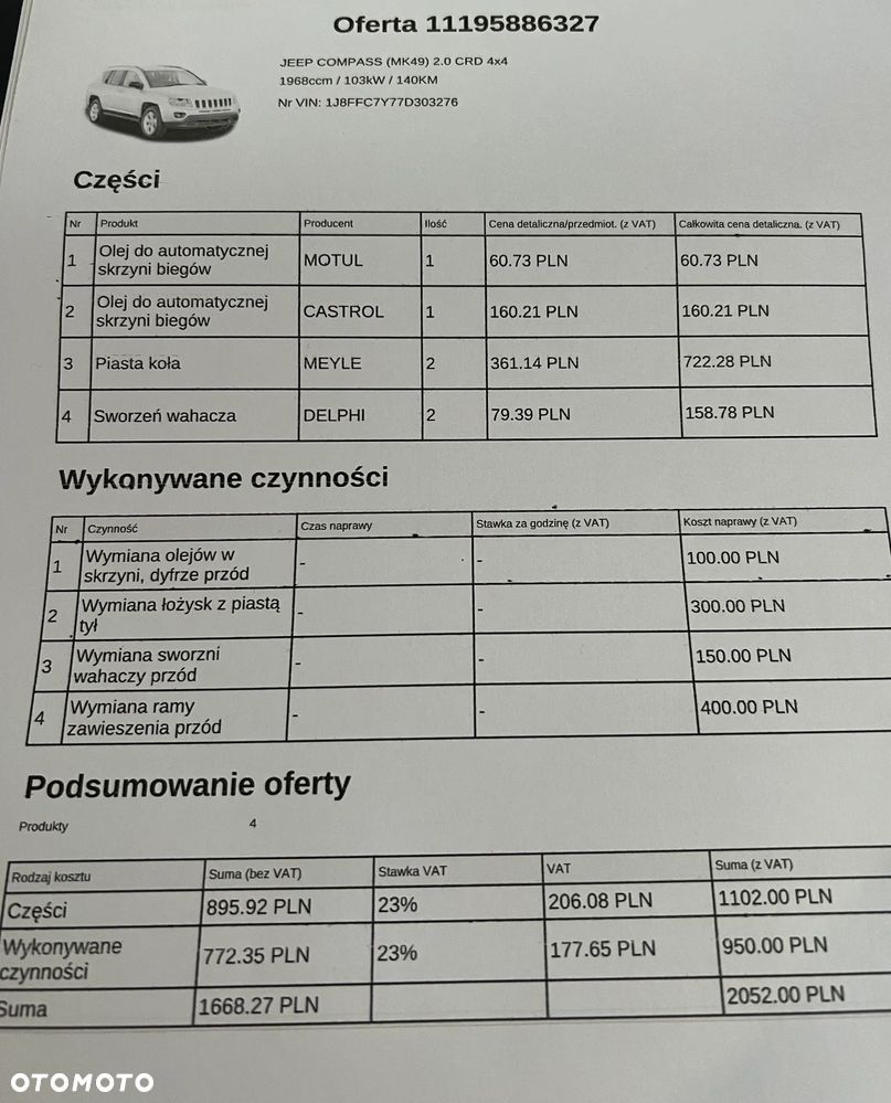 Jeep Compass 2.0 CRD Limited - 10