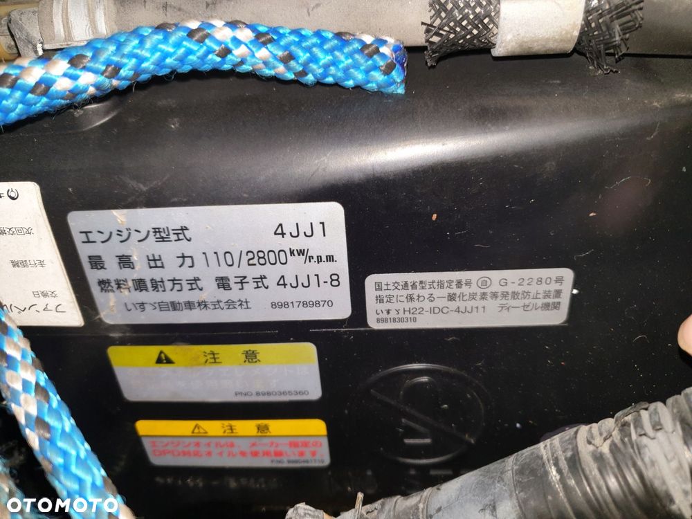 silnik kompletny isuzu npr grafter 3.0 4jj1 kompletny jcb - 5